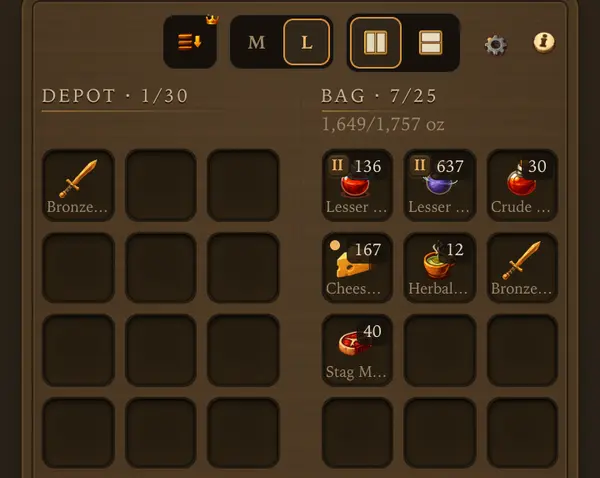 The Depot - a screen from the game