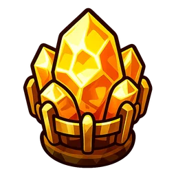 Gilded Crystal